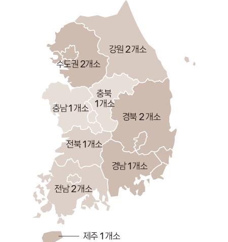 공공어린이재활병원 분포 이미지
